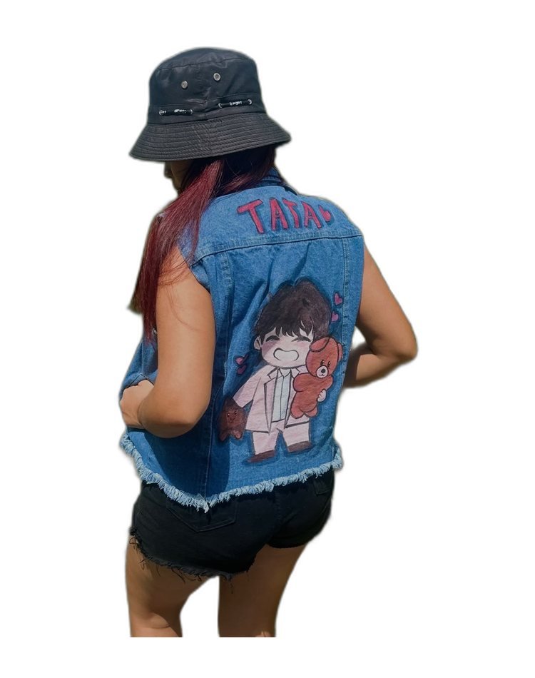 Chaleco denim BT21